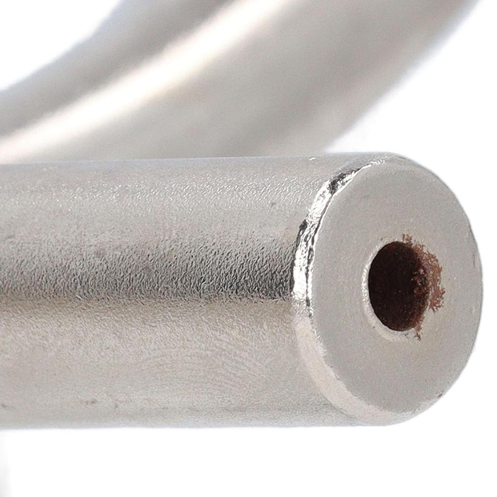 Gebogener 5/8" I Drechselwerkzeughalter Edelstahlhalter für vielseitige Holzbearbeitung