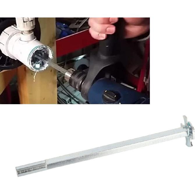Plumbing Fitting Saver, PVC Pipe Reamer, Bit Socket Saver, High Speed Steel Socket Saver for Plumbing, Easy Install On Electric Drill, PVC Pipe