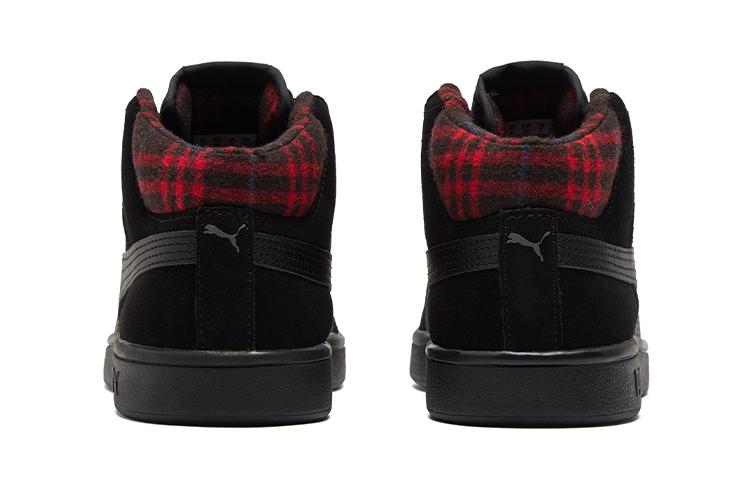 Puma Smash V2 Mid WTR 'Plaid - Black'
