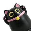 Black Fortune Cat Toothpick Holder Large Capacity Dust-Proof Covered Toothpick Storage Box Kitchen Toothpick Dispenser Container with Lid