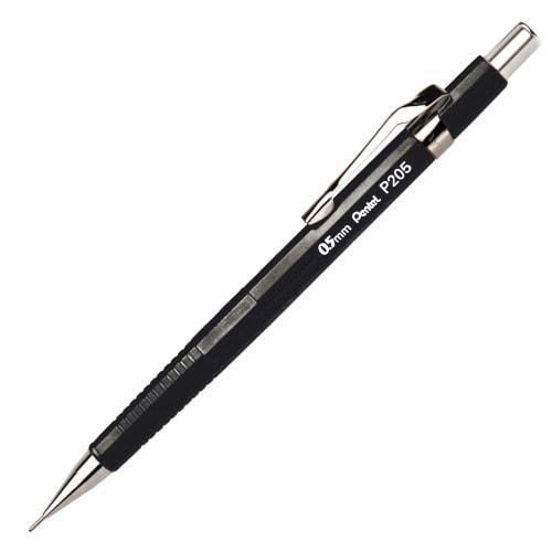 Kitera P205 Sharp Overseas Black Pentel P205-AKS