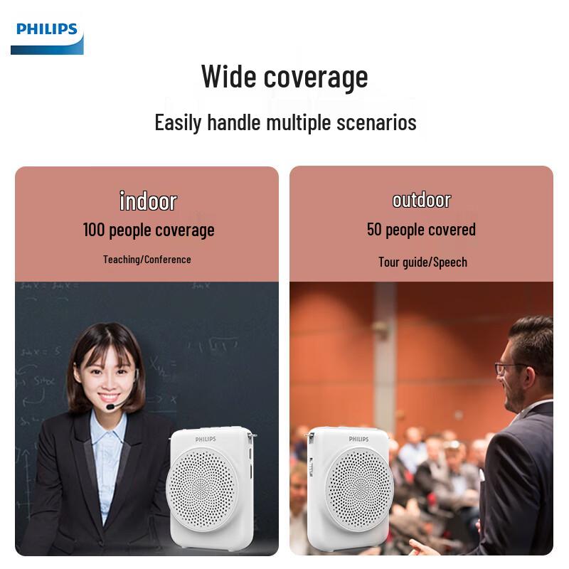 Philips SBM609 Portable Bluetooth Amplifier Speaker (CN version)