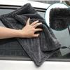 Microfiber Car Wash Towel Thicken Soft Double Sided Clean Towels Detailing Fast Drying Cloth Absorption Car Cleaning Tool