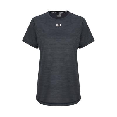 Tech Vent Team Lightweight Comfortable Stretch Fitted Short Sleeve Spliced Design T-Shirt Women Tops 6005503-410