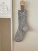 Bow Socks Women'S Mid-Tube Socks Spring And Autumn Cotton Socks Girl Cute White Ballet Style Spring Stockings