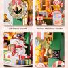ROBOTIME Rolife 3D Puzzles Christmas Candy Stand DIY Miniature House DS043