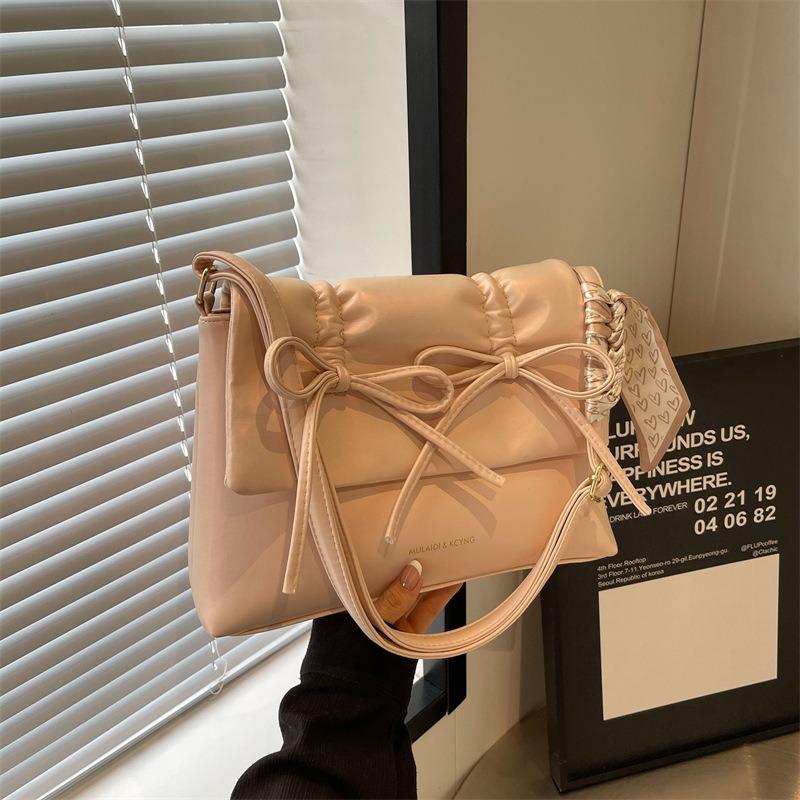 

Сумка-багет в балетном стиле, женская новая вместительная сумка-мессенджер, сумка-тоут для поездок на работу розовый