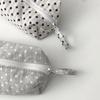 Multi-functional Polka Dot Design Pencil Case Large-capacity Soft Touch Stationery Pouch Stationery Organizer Back To School