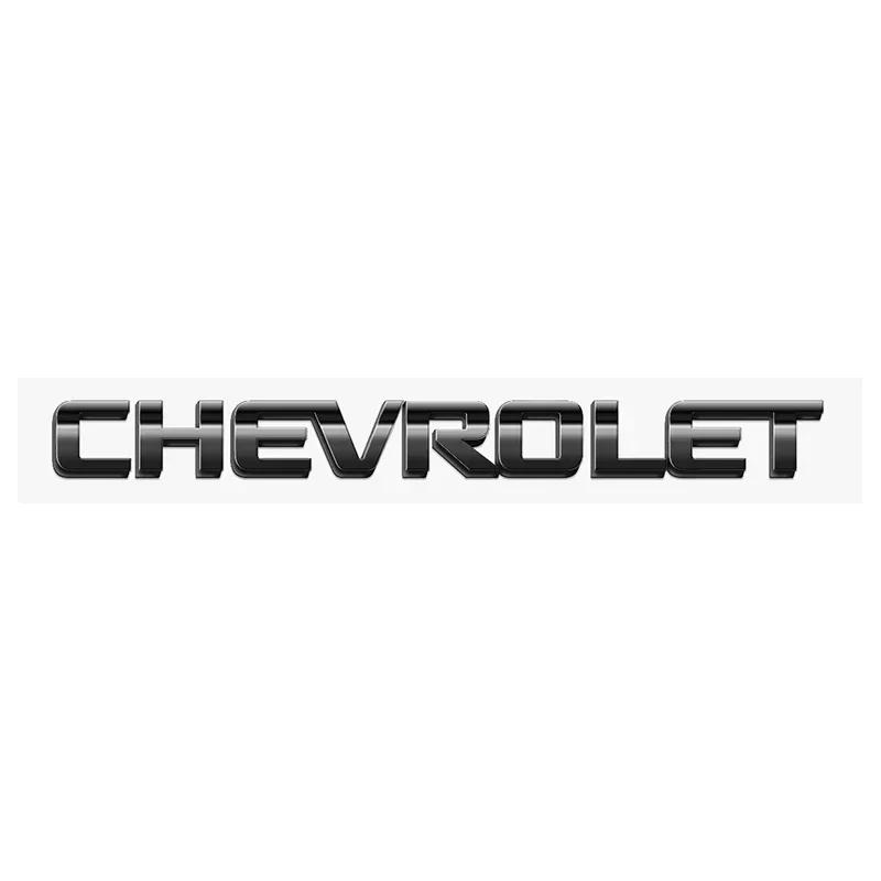 

1pcs ABS Car Trunk Boot Fender Logo Emblem Badge Decals Sticker For chevrolet Colorado HIGH COUNTRY malibu xl silverado spark lt