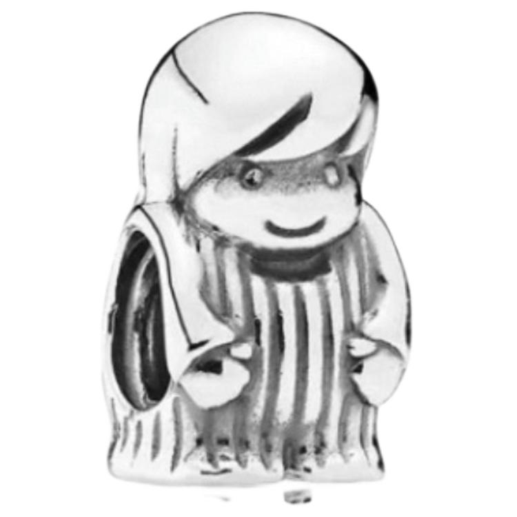 Pandora Solid Color Original Design 925 Silver Jewelry Accessories Couple Style Unisex Jewelry 791530 Silver