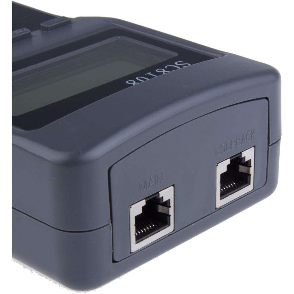 Kabeltester, Nettverk LAN Lengde Telefonkabel Lokasjonstester Måler Måling, SC8108 RJ45, Batteridrevet (Ikke inkludert)