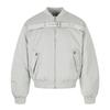 Mens Loose Solid Cotton Puffer Jacket Stand Collar Long Sleeve Casual Streetwear Winter Coat