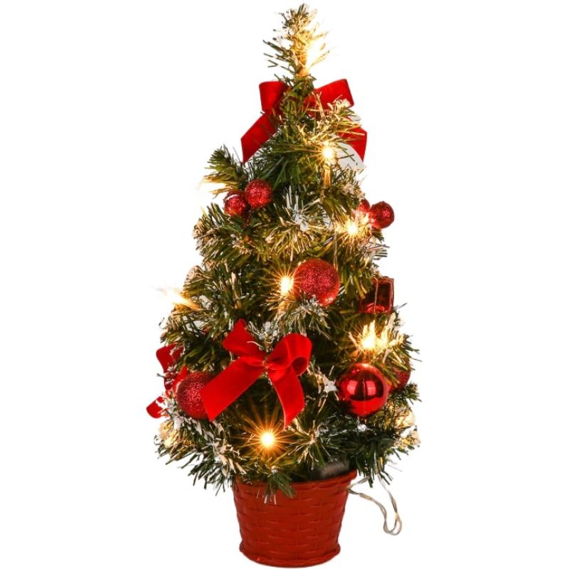 Christmas Tree Home Bedroom Party Decorations Artificial Christmas Tree Children DIY Handicraft 2025 New Year Gift