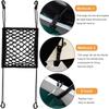 For Motorcycle Cargo Net High Elastic Motorcycle Net for Helmet Storage Bungee Cargo Net with Hooks Luggage Net