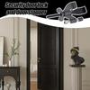 Safety Door Stopper Portable Safety Lock Jammer Door Jammer Stopper Security Lock For Apartment Dorm Hotel College Traveler