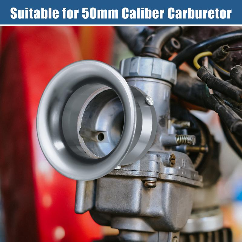 Motoforti 50mm Velocity Stack Motorcycle Carburetor Air Filters Carb Funnel Trumpet for Honda for Yamaha for Kawasaki