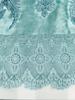 Womens V-Neck 3/4 Sleeve Summer Dress Fashion Flower Print Lace Hollow Out Mini Dress
