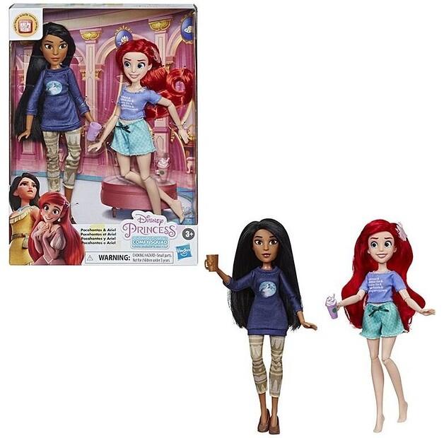 Кукла Hasbro Принцессы Диснея Покахонтас и Ариэлка E7413