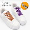 Elastic Laces Sneakers ShoeLaces 1 Second Quick No Tie Shoe Laces for Shoes Kid Adult Unisex Lazy Slippers Lace Strings Decorati