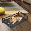 Elevated Dog Bed Multifunctional Pet Furniture Indoor Non Slip Feet with Rails Heavy Duty Pet Gifts Supplies Outdoor Indoor