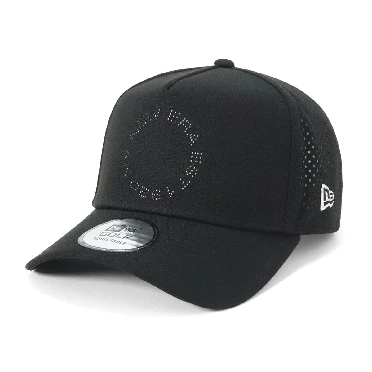 

Кепка для гольфа ONSPOTZ Custom Made Black FREE Golf 9Forty Laser Perforted Circle Logo [New Era] A-Frame чёрный