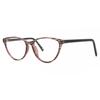Full Rim Cat Eye Transparent Stripped Pink Smartbuy Collection Lilly Cp127 Fashion Women Eyeglasses