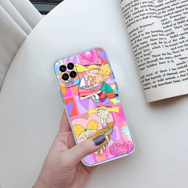 RP63 S-Special Hey A-Arnold Transparent Phone Case for Motorola Moto Edge 20 30 40 50 S30 Fusion Ultra Pro Neo Lite + G200 G23