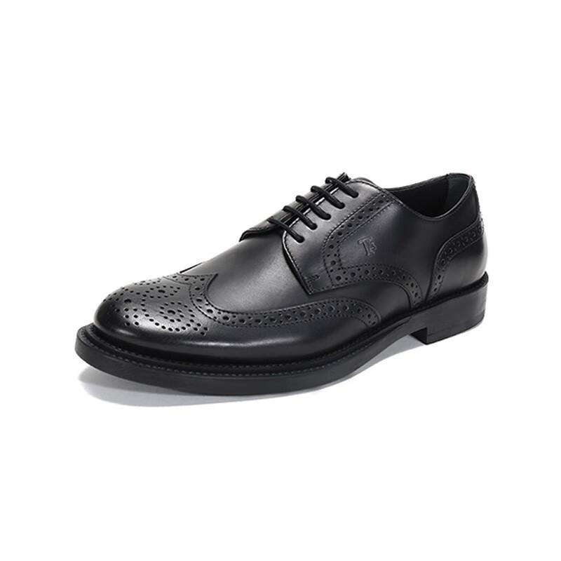 TOD'S Men's Leather Lace-Up Brogue Shoes