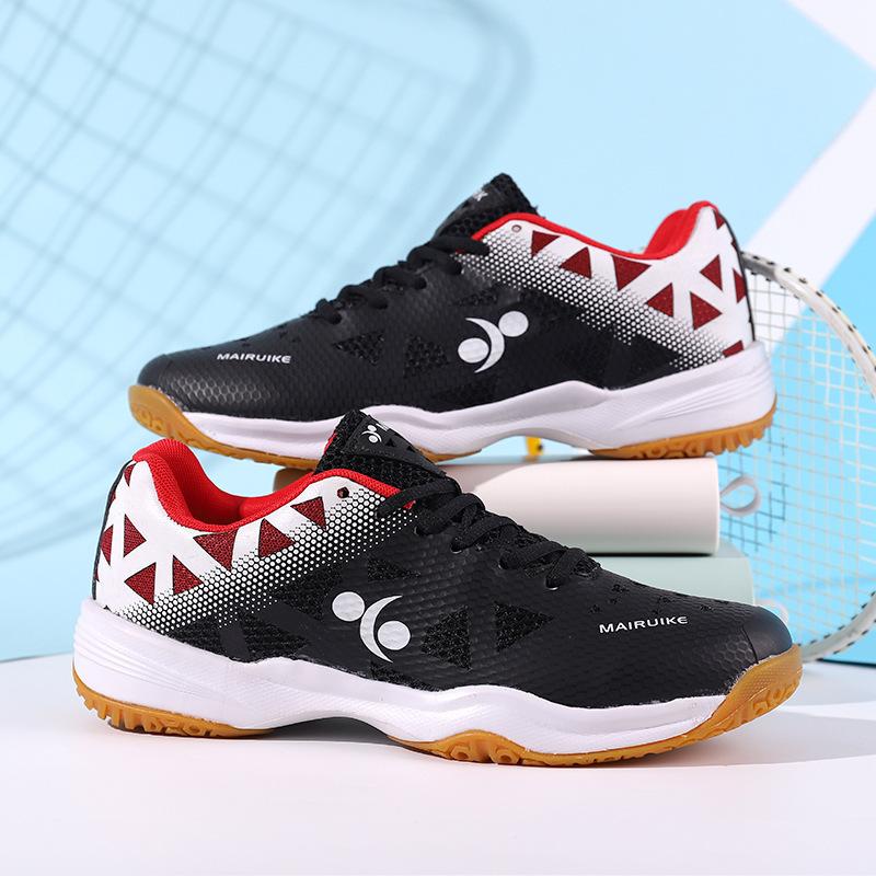 Outdoor Breathable Badminton Non-slip Competition Shoes Lightweight and Wear-resistant Upgraded Professional Sports Training Couple Tennis Shoes