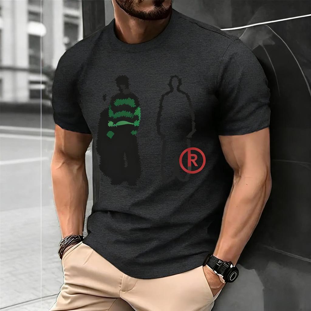 Comfortable Summer New Niche Street Style Versatile Shortsleeved Tshirt for Both Men and Women Casual and Trendy Oversize Top