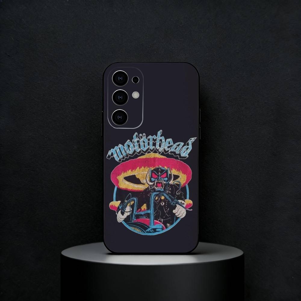 M-Motorhead Rock Band Phone Case For Samsung S25,S24,S21,S22,S23,S30,Ultra,S20,Plus,Fe,Note,5G Black Cover