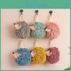 2pcs Hand Hedgehog Ball Fluff Towels Strong Absorbent Quickdrying With Hanging Rope Microfiber Chenille Hand Towel