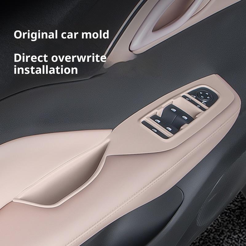 For BYD Dolphin Surf/Mini Atto 1 Door Slot Pad Window Lift Panel Sticker Door Armrest Protective Cover Storage Box Pad