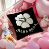 A-Albar Rosas Brand Cushion Cover Natural Linen Pillow Case Double-Sided Print Decorative Sofa Pillowcase Home Decor Gift