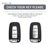 Abs Carbon Fiber Car Key Case Cover For Hyundai Ix35 Elantra Sonata 8 9 For Kia Sportage K5 K2 Sorento Optima Forte Shell Fob