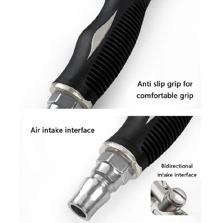 Stahl-Luftblaspistolen Mit Anti-Rutsch-Griff Einstellbarer Durchfluss Für Werkstattausrüstung, Detailarbeiten Und Mehrflächenreinigung