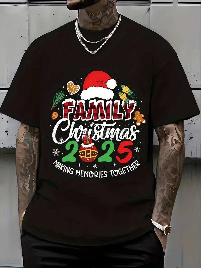 Men s Cotton Graphic T-Shirt with Funny BBQ Slogan & Cartoon Design - Black Crew 2XL