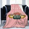 Classic Tv Show Sherpa Flannel Blanket The Office Gifts for Women Soft Cozy Warm Lightweight Blanket for Home Living Room Decor