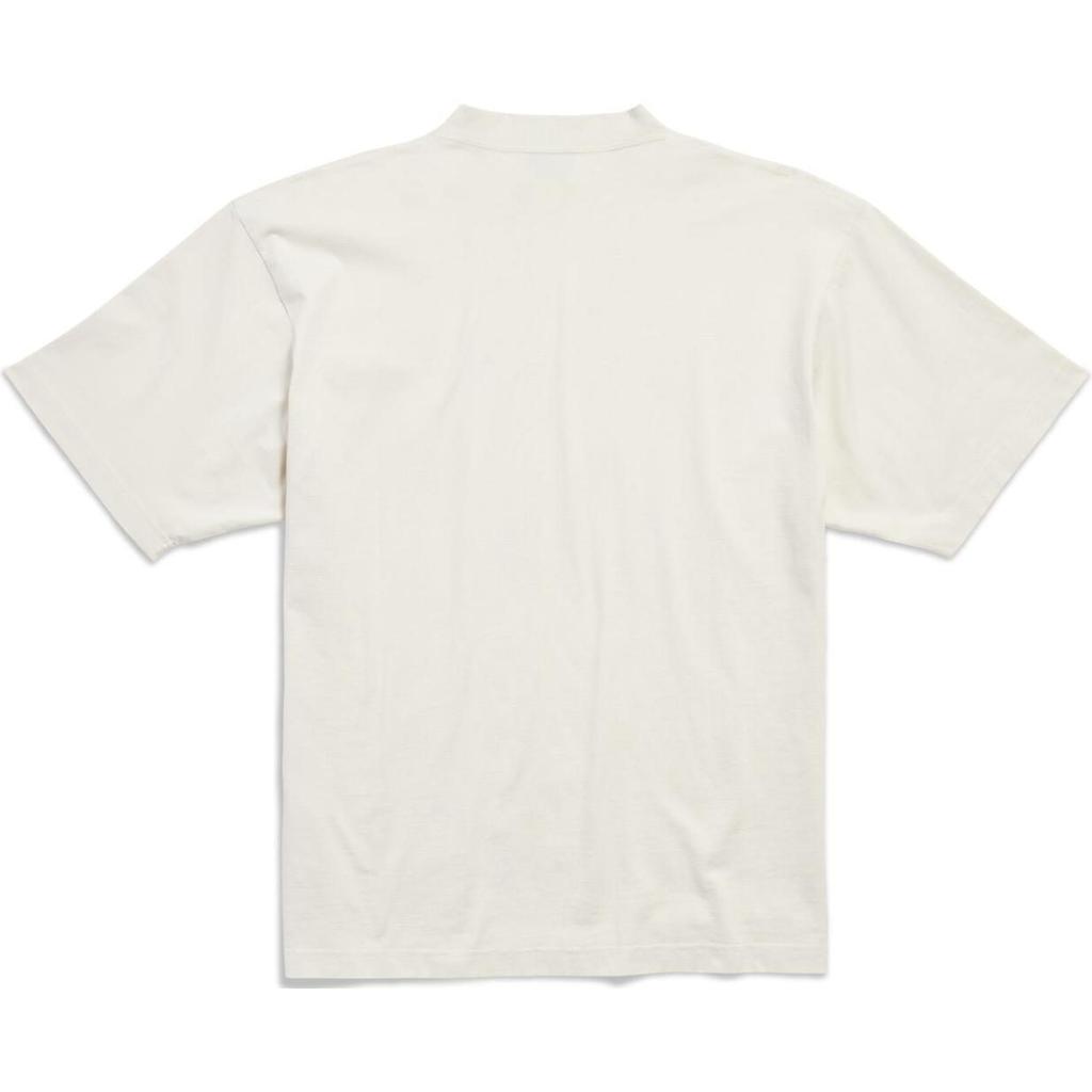Balenciaga Bb Logo Embroidered Crewneck T Shirt 764235TQVS89121