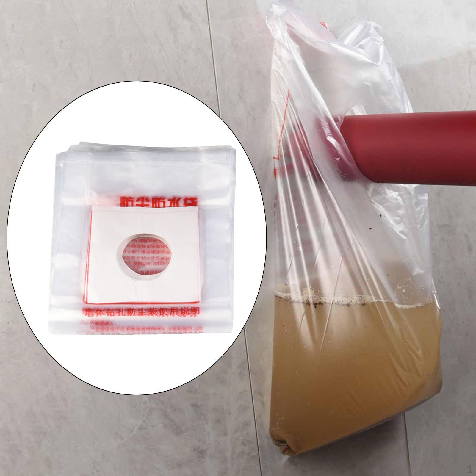 

50 штук Мешки-пылесборники для улавливателя, сменные, для настенного отверстия, многоразовые, для сбора для 50mm