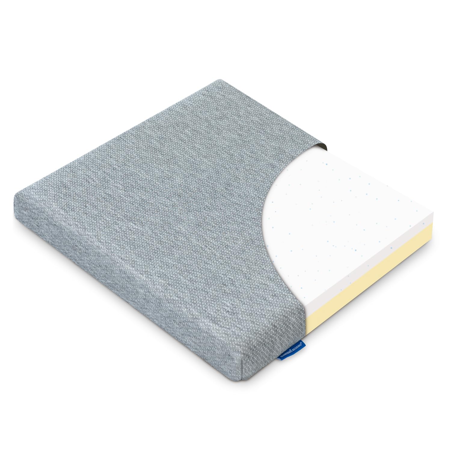 

Подушка-подушка, которая не повредит ваш пол, сиденье 42x42см x 5см, не будет ягодиц, двухслойная, подушка с низкой упругостью + высокой упругостью, стул, квадратная, серый