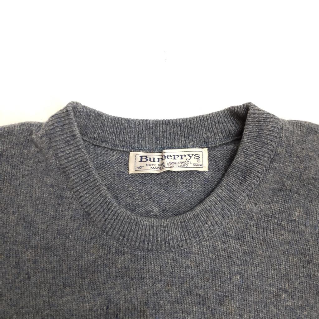 Pull à manches longues Burberrys d'occasion en laine pour homme