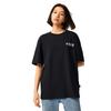 Li Ning T Shirts Unisex Black Crew Neck Moderate Straight Fit AHSVB31-3