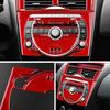 For Mazda RX-8 2004-2011 Real Carbon Fiber Center Control Panel Stickers Anti-Scratch Interior Upgrade Modification Accessories