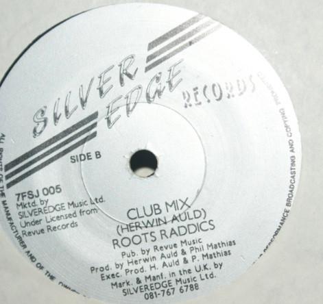 7inch Record GREGORY ISAACS - Uptown Sharon 7FSJ005 Silver Edge Rec UK Reggae, Ska & Dub Used