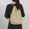 Summer Lightweight Basket Weave Crossbody Bag Stylish Simple Fashion Trend Beach Bag City Casual Style Dual Shoulder Strap