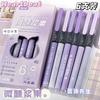 0 5mm Ballpoint Pen Set 6 Pieces Quick Dry Ink Smooth Writing Liquid Ink Rollerball Pen Office School Supplies