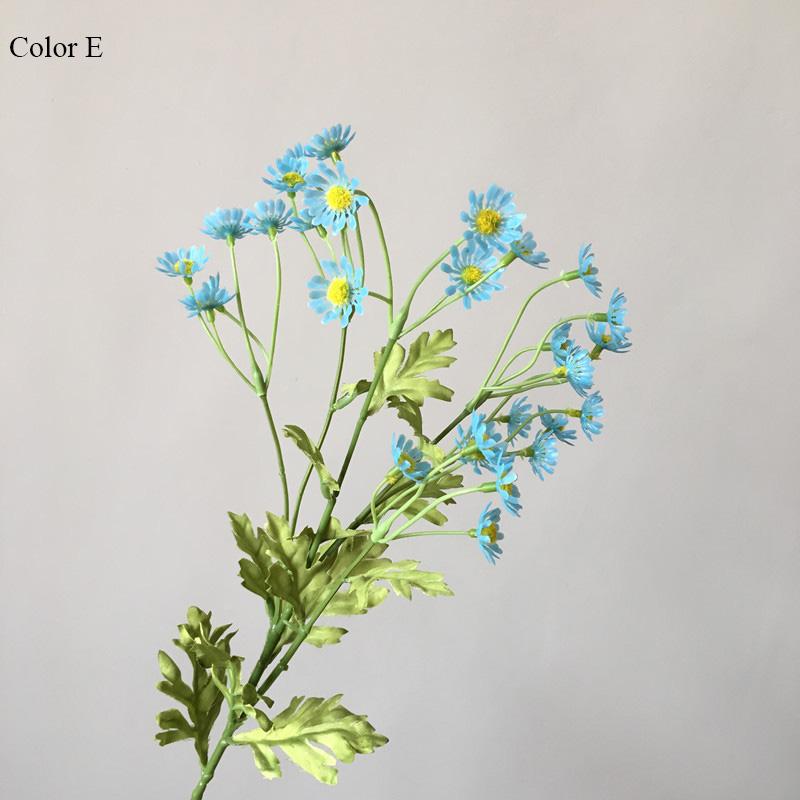 Artificial Daisy Flowers Silk Fake Chamomile Flowers Stamen Small Daisy for Wedding Home Table Decor