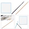 Flute Cleaning Stick Multifunctional Wind Instrument Tool Flute Cleaning Cloth Flute Cleaner for Sax Clarinet Maintenance