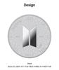[USED] BTS 10th Anniversary Commemorative Medal, 1/2oz Silver, 32mm, Officially Licensed, Anonymous